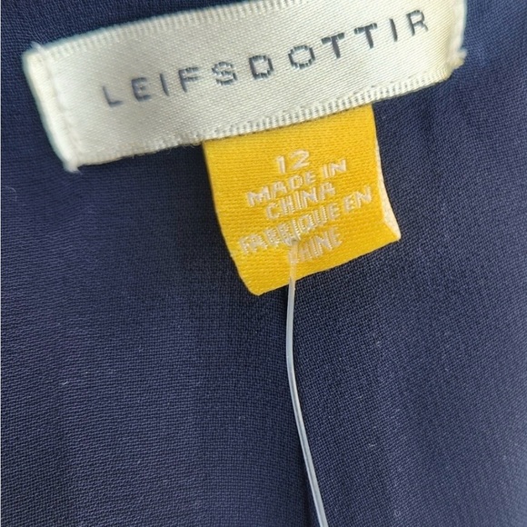 Leifsdottir Anthropologie Abstract Print Wide Leg Pants | Palazzo | Size 12 - Picture 7 of 8